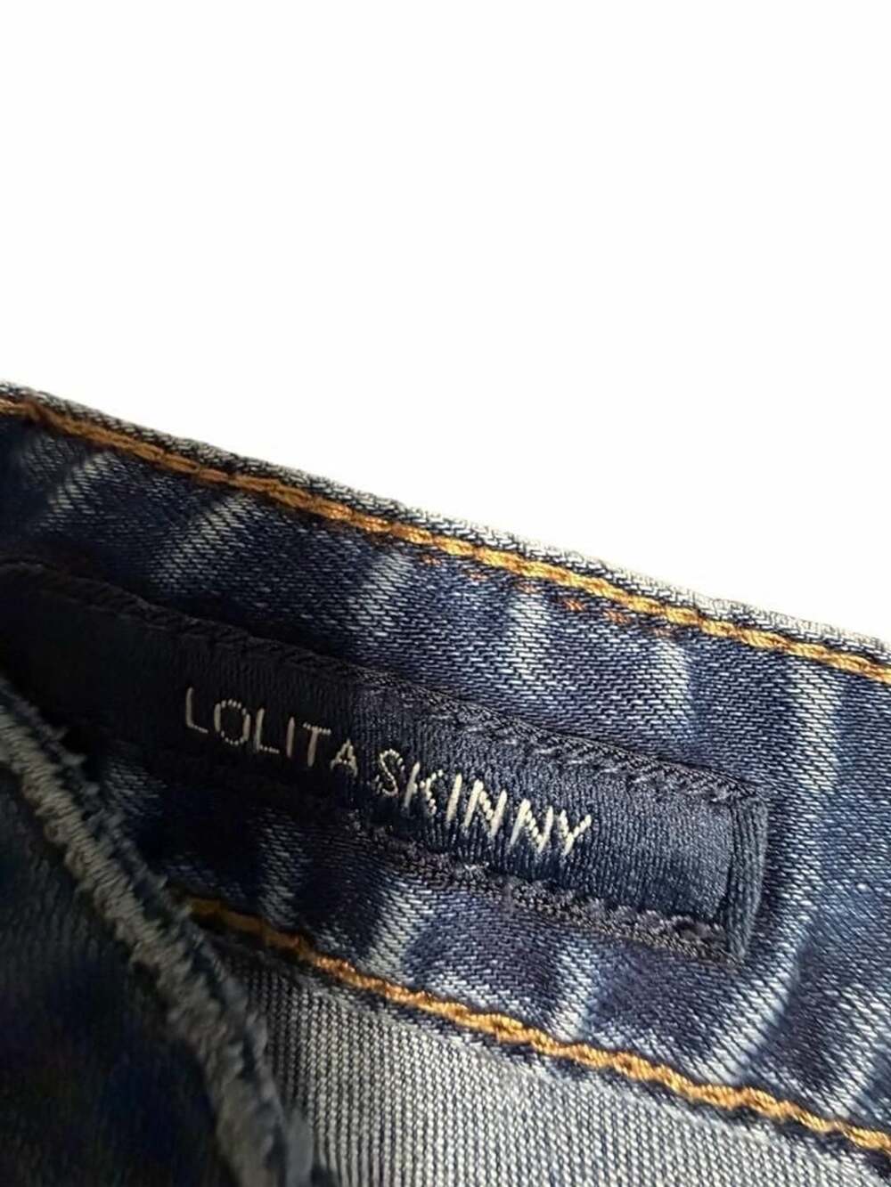Lucky Brand Lolita Skinny Jeans Blue Denim size 8 /29 - Picture 8 of 8